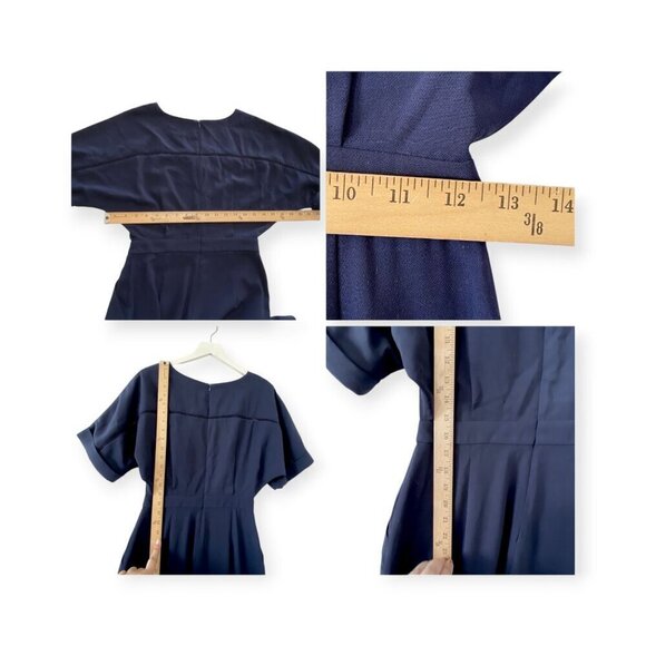 Adelyn Rae Kimono Sleeve Blue Jumpsuit, size XS - Picture 11 of 12